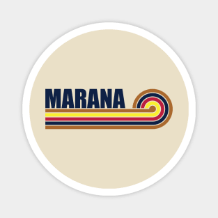 Marana Arizona horizontal sunset Magnet